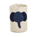 Elevandiluu värvi riidest laste mänguasjakorv ø 35x50 cm Tandani - Kave Home