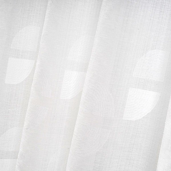 Valge žakaarkardin 140x260 cm Mid Century - Casa Selección-image-4