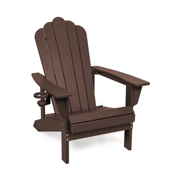 Pruun plastikust aia tugitool Adirondack - Bonami Selection