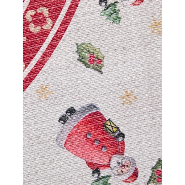 Punane ümmargune jõulumotiiviga vaip ø 160 cm Toy's Delight Santa Claus - Villeroy&Boch-image-4