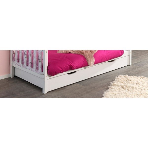 Valge sahtel lastevoodi all 90x190 cm Dallas - Vipack-image-1