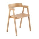 Tammepuidust söögitool koos käetugedega Flip – Gazzda