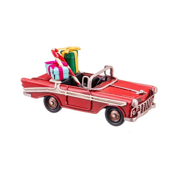 Metallist jõulufiguur (kõrgus 5 cm) Car – Casa Selección