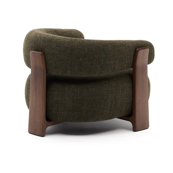 Roheline šenill-tool Granite - Kave Home-image-4