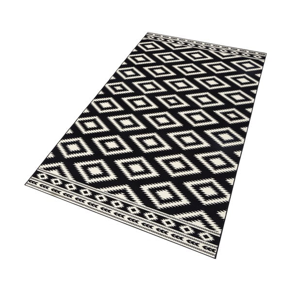 Must-valge jooksja Gloria , 80 x 300 cm Ethno - Hanse Home-image-3