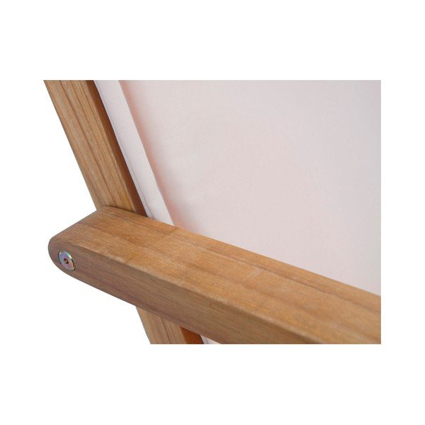 Bílé  zahradní lehátko z akátového dřeva SOB Garden-image-3