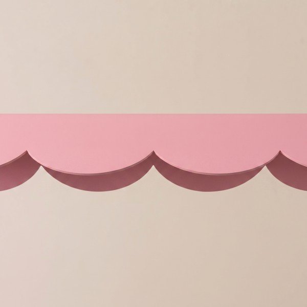 Roosa alumiiniumist LED-rippvalgusti BISCUIT - Thoro-image-3