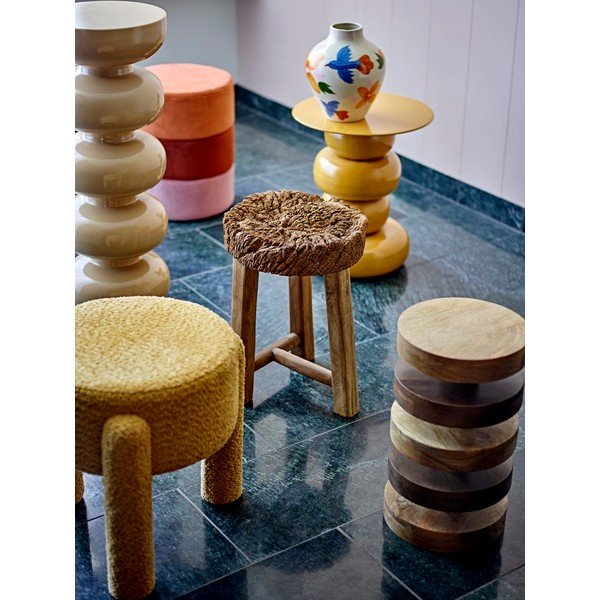 Metallist ümmargune abilaud ø 41 cm Olonne - Bloomingville-image-3