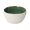 Valge/roheline kivikeraamikast kauss 400 ml White/Green - Bitz