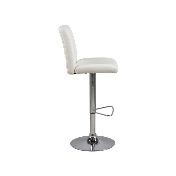 Sada 2 bílých barových židlí Actona Wilma Barstool-image-3
