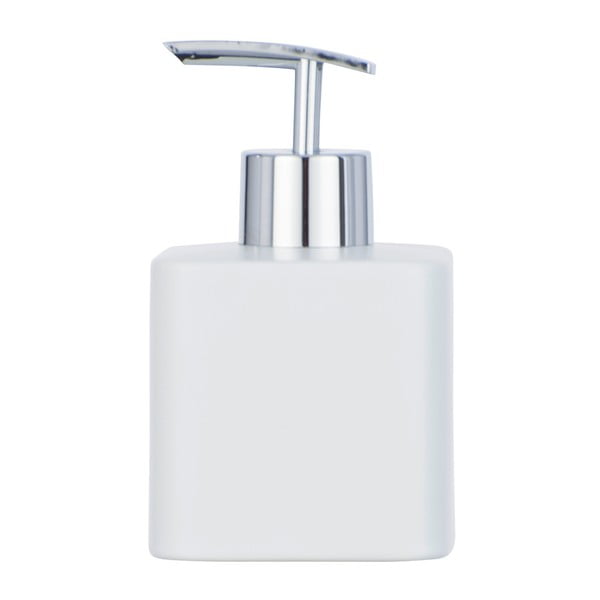 Valge keraamiline seebidosaator 290 ml Hexa - Wenko-image-2