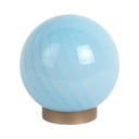 Helesinine lauavalgusti klaasist varjuga (kõrgus 17 cm) Summer Globe - Leitmotiv