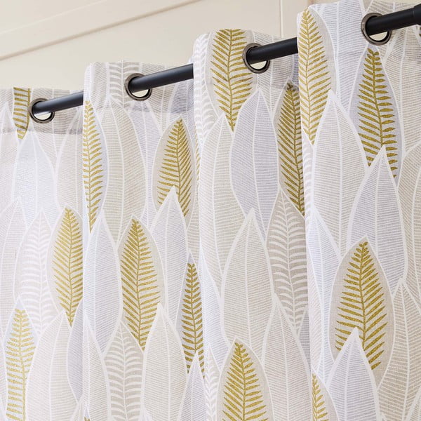 Beež-kuldne kardin 140x280 cm Kim - douceur d'intérieur-image-2