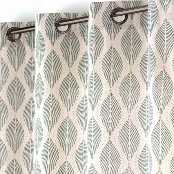 Roheline-beež kardin 140x240 cm Maho - douceur d'intérieur-image-2