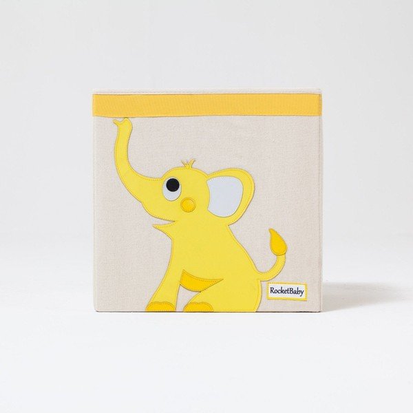 Laste kangast hoiukast Robby the Elephant – Rocket Baby-image-1