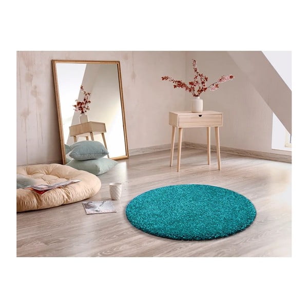 Sinine vaip Aqua Liso, ø 100 cm - Universal-image-1