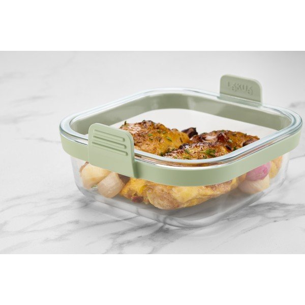 Klaasist küpsetusvorm 18,5x17,5 cm - Lékué-image-2