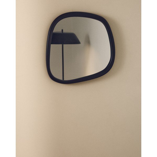 Puidust raamiga seinapeegel 45,5x47 cm Alura - Kave Home-image-2