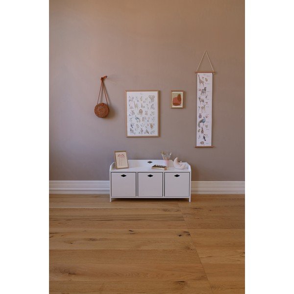 Valge laste kummut 99,5x37,5x32 cm Luca - Cam Cam Copenhagen-image-3