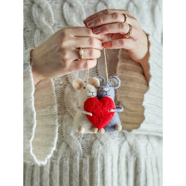 Villane jõulukaunistus Peo - Bloomingville-image-1