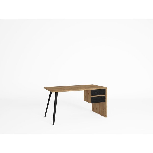 Töölaud tammeplaadiga 69x136 cm Eliot - Marckeric-image-2
