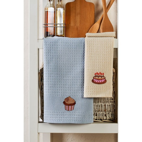 Puuvillased rätikud 6tk komplektis 40x60 cm Cake - Foutastic-image-4