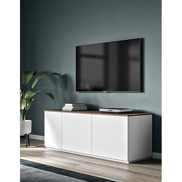 Valge madal kapp 160x57 cm Join - TemaHome-image-1
