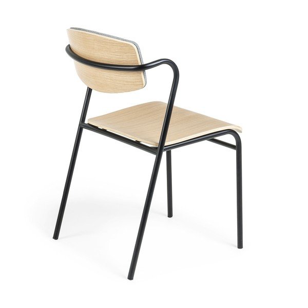 Tammepuidust söögitool Zaha - Kave Home-image-3