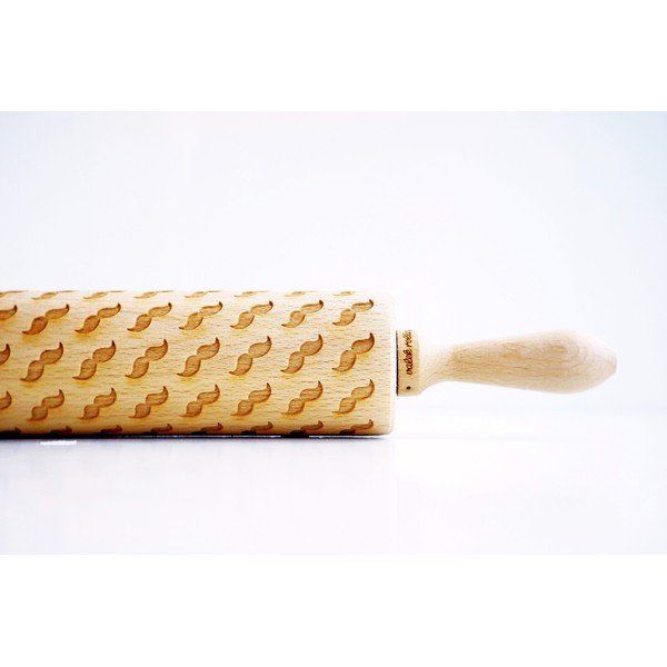 Puidust reljeefne tainarull Mustache - Valek-image-1