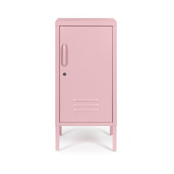 Heleroosa metallist lukustatav kapp 35x76x40 cm Cambridge - Yes Everyday