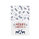 Jõulumotiiviga riidest lauamatid, 2tk 45x35 cm Merry Blue Christmas - Butter Kings