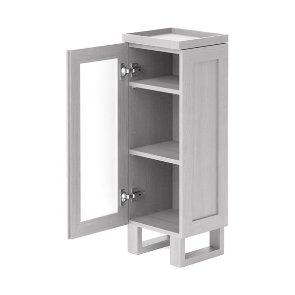 Valge tammepuust vannitoakapp Mezza - Wireworks-image-3