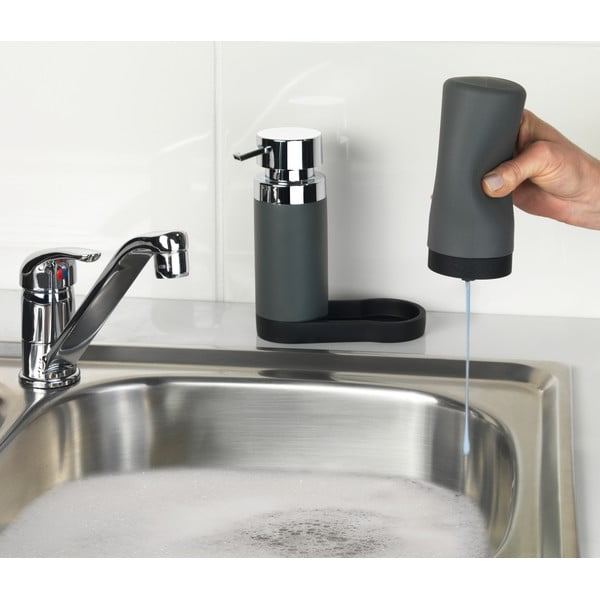 2 halli pesuvahendi dosaatori komplekt koos Squeeze salvega, 250 ml Easy Squeez-e - Wenko-image-1