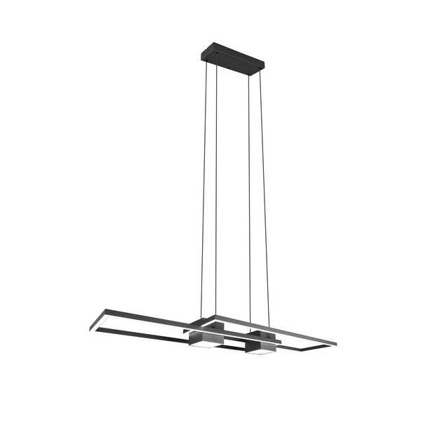 Matt must LED dimmerdatav rippvalgusti koos puldiga Albany - Trio-image-2