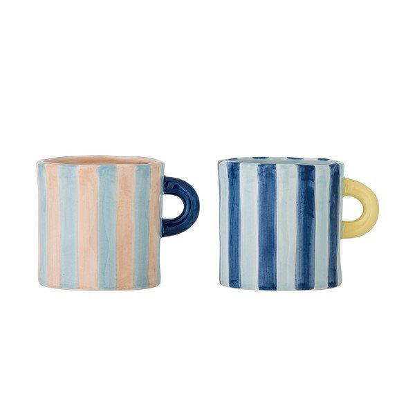 Sinised/roosad keraamilised kruusid komplektis 2 tk 250 ml Phoenix - Bloomingville