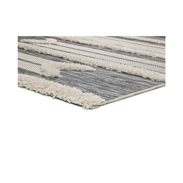 Valge ja hall vaip Cheroky Line, 55 x 110 cm - Universal-image-2
