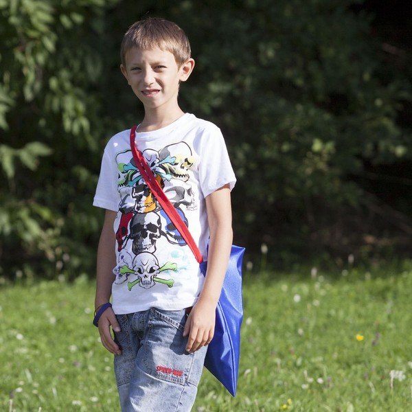 Sáček pro děti do školy, modrý-image-2