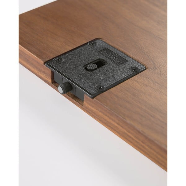 Raamaturiiul pähklipuust 130x169 cm Carolin - Kave Home-image-3