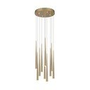 Kuldne LED-rippvalgusti ø 30 cm Cala - Trio Select