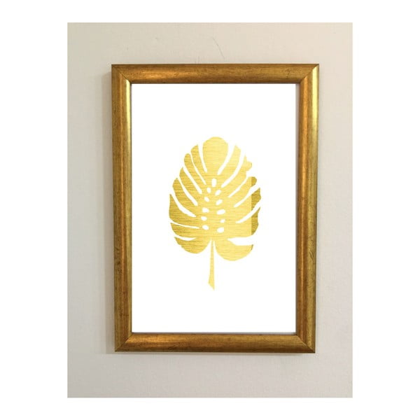 Plakát v rámu Piacenza Art Gold Leaf, 30 x 20 cm