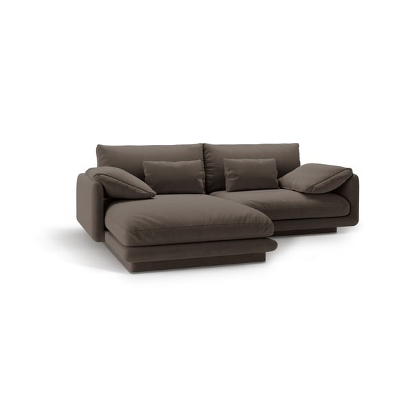 Pruun bukleekangast nurgadiivan (vasak nurk) Torino - Micadoni Home-image-2