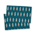 Puuvillast jõulumotiiviga laualinad 4tk komplektis 30x46 cm Nutcracker - Catherine Lansfield