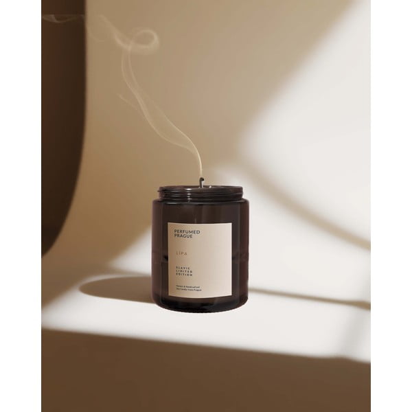 Lõhnastatud sojavahaküünal Slavic Edition: #88 Pärn, Sammal, Hibisk – Perfumed Prague-image-3