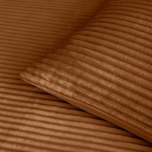 Helepruun 3-osaline flanellvoodipesukomplekt kaheinimesevoodile/ülipikale voodile 240x220 cm Veloutea - douceur d'intérieur-image-2