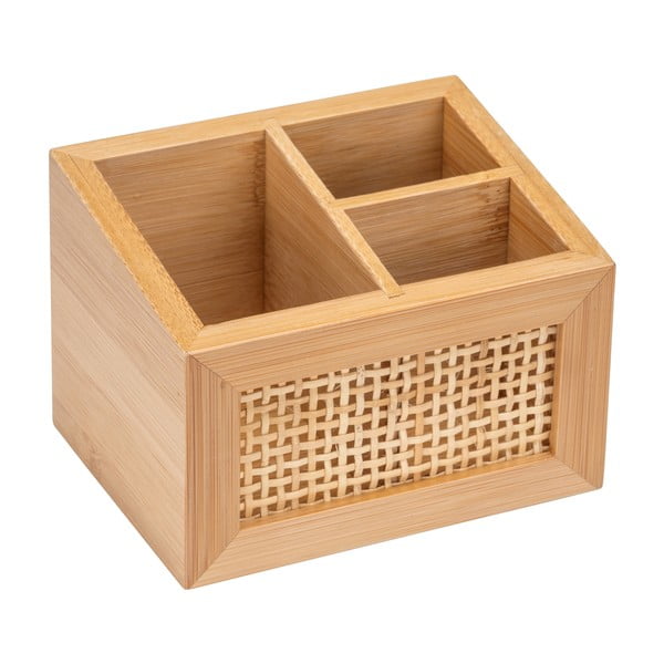 Bambusest vannitoa korraldaja Allegre, 12 x 9 cm - Wenko