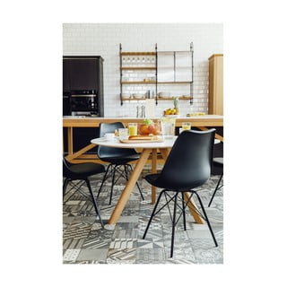 2 valge metallist alusega valge tooli komplekt Eco - Bonami Essentials