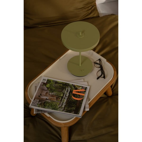 Roheline LED-lauavalgusti metallist varjuga (kõrgus 31 cm) Asteria Move - UMAGE-image-3