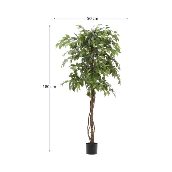 Kunstlik viigipuu (kõrgus 180 cm) Ficus - Kave Home-image-4