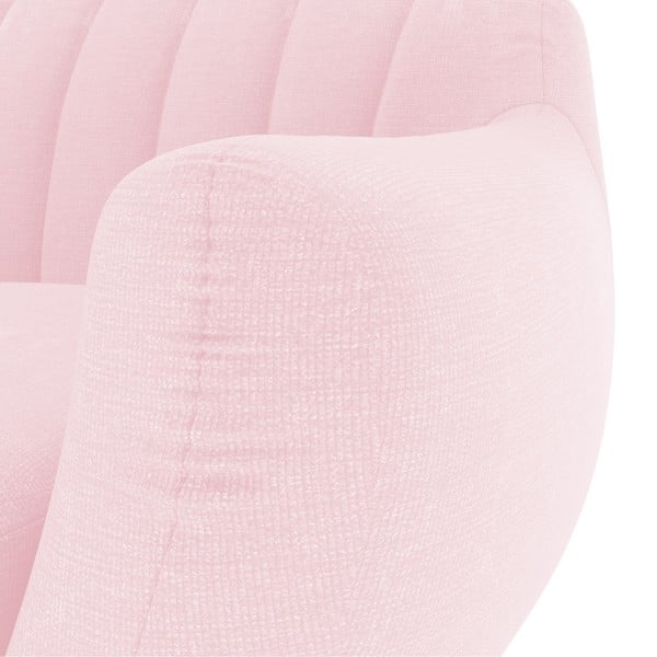 Pastelově růžová pohovka pro dva Vivonita Kennet-image-2