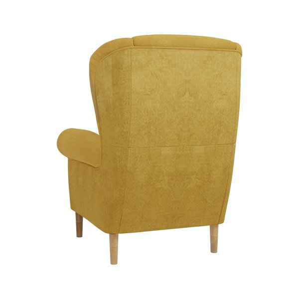 Kollane tugitool tiivakujuliste äärtega Swan – Ropez-image-2